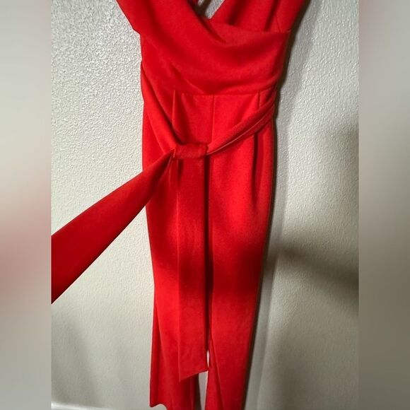 Charlotte Ruse Red/Orange String Pant Suit Size S - Picture 5 of 11
